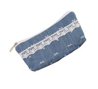 ZEPFJHE Canvas Bleistiftkoffer Blumendruckbox Großkapazität Stiftbeutel Office Lieferungen Für Schüler Geräumige Lagerung Leinwand Tasche Box Großer Kapazität Stift Für Die Schule