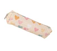 ZEPFJHE Cartoon Bleistiftkoffer Wasserfestes Lederbeutel Reißverschluss Stifte Organisatortasche Für Erwachsene Kinderstudententasche Für Erwachsene