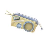 ZEPFJHE Cartoon Pencil Case Multi Kompartimente Polyester Stifte Organizer Beutel Reise Kosmetische Aufbewahrungstasche Für Erwachsene Stifte Hülle Geburtstagsgeschenk