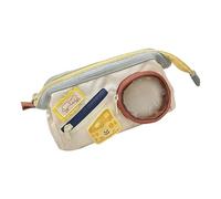 ZEPFJHE Cartoon Pencil Case Multi Kompartimente Polyester Stifte Organizer Beutel Reise Kosmetische Aufbewahrungstasche Für Erwachsene Stifte Hülle Geburtstagsgeschenk