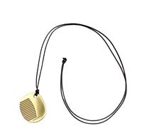 ZEPFJHE Halskette mit Haarkamm-Anhänger für langes Haar und Pony, elegante Pulloverkette, trendiger Schmuck für Frauen, Party-Zubehör, Modeschmuck, Halskette, metal chain, Wie beschrieben, Wie