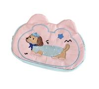 ZEPFJHE Hundestickte Bleistiftkoffer Für Schülerinnen Frauen Große Kapazität Stift Organisatoren Taschenbeutel Reisekosmetikbeutel Tragbare Schulbeutel