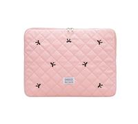 ZEPFJHE Laptop-Hülle, schöne Hülle, Reisetasche, Laptop-Tasche, bunte Schleifen, Laptop-Schutzhülle für 38,1-43,2 cm (15-17 Zoll) Notebook-Hülle, B, Large