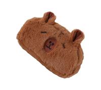 ZEPFJHE Plüsch Animal Bleistift Gehäuse Mehrzweck Großer Beutel Leichte Tragbare Make Up Aufbewahrungsbeutel Für Schulbüro Plüsch Kosmetikkoffer