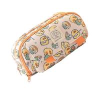 ZEPFJHE Schöne Tierbeutel School Bleistift Organisatoren Große Kapazitätsfall Für Radiergummis Marker Schert Aufbewahrung Schöner Capybara Box Beutel