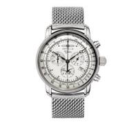 Zeppelin 100 Jahre Zeppelin Alarmchronograph Weiß (7680M-1)