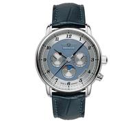 Zeppelin 8536-3 Herrenuhr Friedrichshafen Mondphase Blau