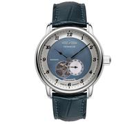 Zeppelin 8566-3 Herrenuhr Automatik Open Heart Friedrichshafen Blau