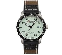 Zeppelin Analoge Armbanduhr MID-34104, braun, Band