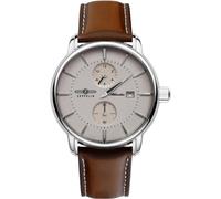 Zeppelin Atlantic Herren Uhr analog Automatik mit Leder Armband 8426-5