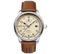 Zeppelin Herrenuhr 100 Jahre Méditerranée 9668-5 Automatik Lederband