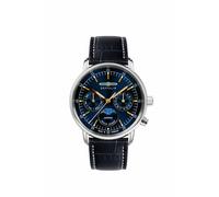 Zeppelin Uhren 8635-3 Damen-Armbanduhr LZ 14 Marine Mondphase Blau