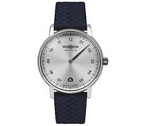 Zeppelin Damen Uhr marine / weiß / silbergrau, Größe One Size, 6631710 Marine / Weiß / Silbergrau One Size