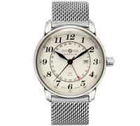 Zeppelin Graf GMT Swiss Movement 7642M5 - Herren - 42 mm - Analog - Quarz - Mineralglas