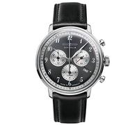 Zeppelin Herren-Armbanduhr XL LZ 129 Hindenburg Chronograph Quarz Leder 70862