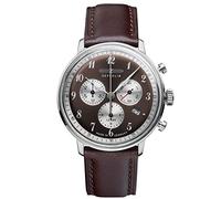 Zeppelin Herren-Armbanduhr XL LZ 129 Hindenburg Chronograph Quarz Leder 70865