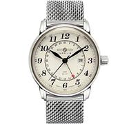 Zeppelin Herren-Armbanduhr XL LZ127 GRAF Analog Quarz Edelstahl 7642M5