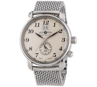 Zeppelin Herren-Armbanduhr XL LZ127 GRAF Analog Quarz Edelstahl 7644M5