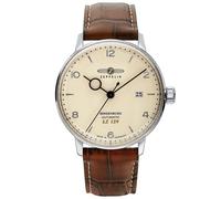 Zeppelin Herren-Automatikuhr LZ129 Hindenburg Lederband braun 8062-5