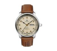 Zeppelin Uhren 9664-5 Herrenuhr Automatik 100 Jahre Méditerranée