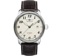 Zeppelin Herrenuhr Analog Automatisch mit Lederarmband - 76565