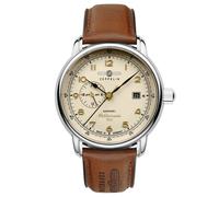 Zeppelin Herrenuhr 100 Jahre Méditerranée 9668-5 Automatik Lederband