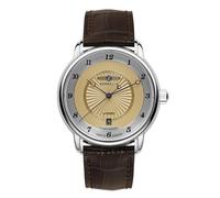 Zeppelin Herrenuhr Serie Friedrichshafen Automatik mit braunem Lederarmband 8556-5