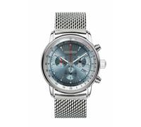 Zeppelin Serie LZ14 Marine Quarz Chronograph mit Edelstahl Meshband 8886M-3