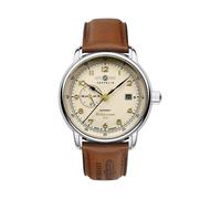 Zeppelin Herrenuhr 100 Jahre Méditerranée 9668-5 Automatik Lederband