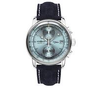 Zeppelin Herrenuhr mit Lederband Serie 100 Jahre ED. 1 Chronograph Datum 8670-4