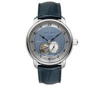 Zeppelin Herrenuhr mit Lederband Serie Friedrichshafen Automatik Open Heart 8566-3