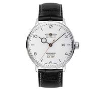 Zeppelin Herrenuhr mit Lederband Serie LZ129 Hindenburg Automatik Datum 8062-1