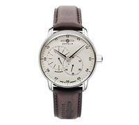 Zeppelin Herrenuhr mit Lederband Serie New Captain’s Line Automatik 24 Stunden Anzeige 8662