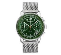 Zeppelin Herrenuhr mit Milanaiseband Serie LZ126 Los Angeles Chronograph Datum 7614M-4