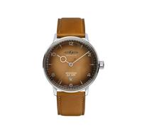 Zeppelin Herrenuhr Quarz mit Datum und Lederarmband 8046-4