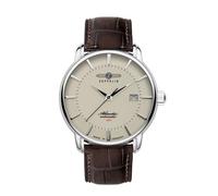 Zeppelin Herrenuhr Serie Atlantic Automatik 5 ATM mit Kroko Look Lederband 8460