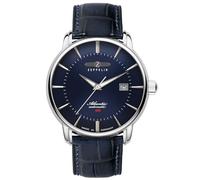 Zeppelin Herrenuhr Serie Atlantic Automatik 5 ATM mit Kroko Look Lederband 8460-3