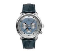Zeppelin 8536-3 Herrenuhr Friedrichshafen Mondphase Blau