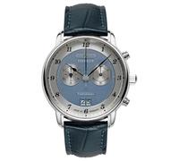 Zeppelin Herrenuhr Serie Friedrichshafen Quarz Chronograph mit Lederarmband 8584-3