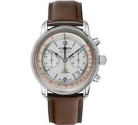 Zeppelin Uhren 8614-5 Herren-Chronograph Automatik LZ126 Los Angeles mit Lederband