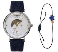 Zeppelin Luna 71331 Damenarmbanduhr Set mit Schmuckarmband