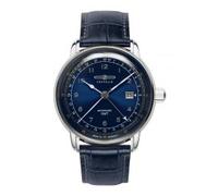 Zeppelin LZ-126 GMT Automatik Dual Time Blau (7668-3)