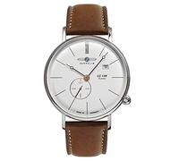 Zeppelin lz120 Rome Herren Uhr analog Schweizer Quarzwerk mit Leder Armband 7138-4