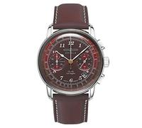 Zeppelin lz126 los Angeles Herren Uhr analog Quarzwerk mit Leder Armband 7614-6