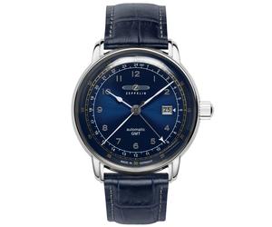 Zeppelin - LZ129 GMT Los Angeles 7668-3 Automatik Armbanduhr