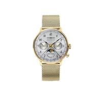 Zeppelin lz129 Hindenburg Damen Uhr analog Quarzwerk mit Edelstahl Armband 7039M-1