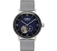 Zeppelin Herrenuhr Automatik Hindenburg mit Mesh-Armband 8066M-3_n