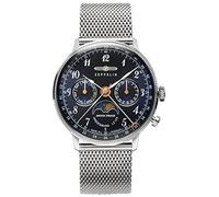 Zeppelin 7037M-3 Hindenburg LZ129 Damenuhr m. Mondphase 36mm 3ATM