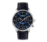 Zeppelin Marine LZ14 Mondphase Damenuhr Blau (8635-3)