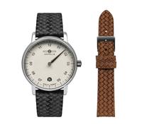 Zeppelin Damen Uhr anthrazit / hellbraun / weiß, Größe One Size, 6633031 Anthrazit / Hellbraun / Weiß One Size